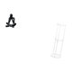 thumbnail image 5 of Escultura De Figura Acrílica Moderna, Adorno Decorativo Coleccionable De Mesa Para Sala De Estar, Estantería, Hogar, Oficina, Balcón, Decoración De Espacios Pequeños., 5 of 8