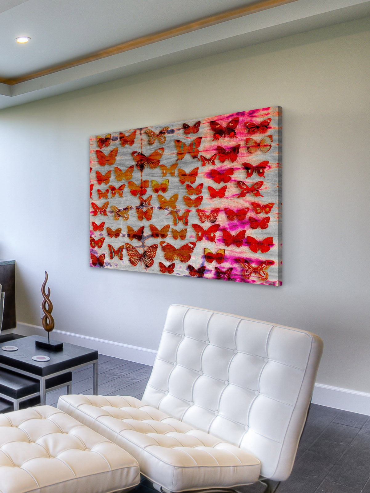 Parvez Taj Moths Art Print on Premium Canvas