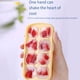 thumbnail image 4 of Molde para bandeja de cubitos de hielo Injueey gelatina de verano 30ml con tapa a prueba de polvo Amarillo, 4 of 6
