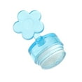 thumbnail image 3 of Unique Bargains 2 Pcs Flower Nail Art Stamp for Nail DIY Blue, 3 of 6