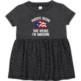 thumbnail image 3 of Inktastic Puerto Rican Awesome Girls Baby Dress, 3 of 5