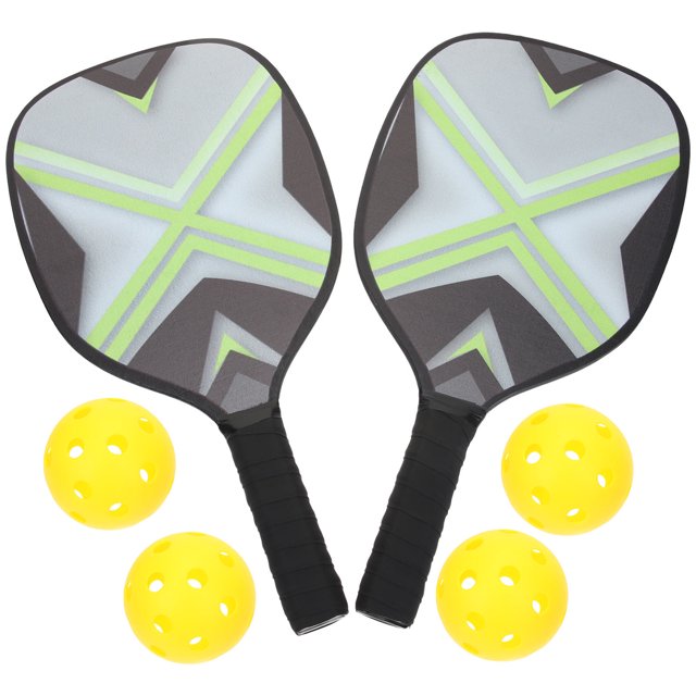 OULII Lightweight Pickleball Rackets Set with Durable Synthetic Material for Family Sports Use