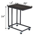 thumbnail image 2 of Gymax Laptop Holder Sofa Side End MobileTable Multiple Stand Desk Notebook Beside Grey, 2 of 10