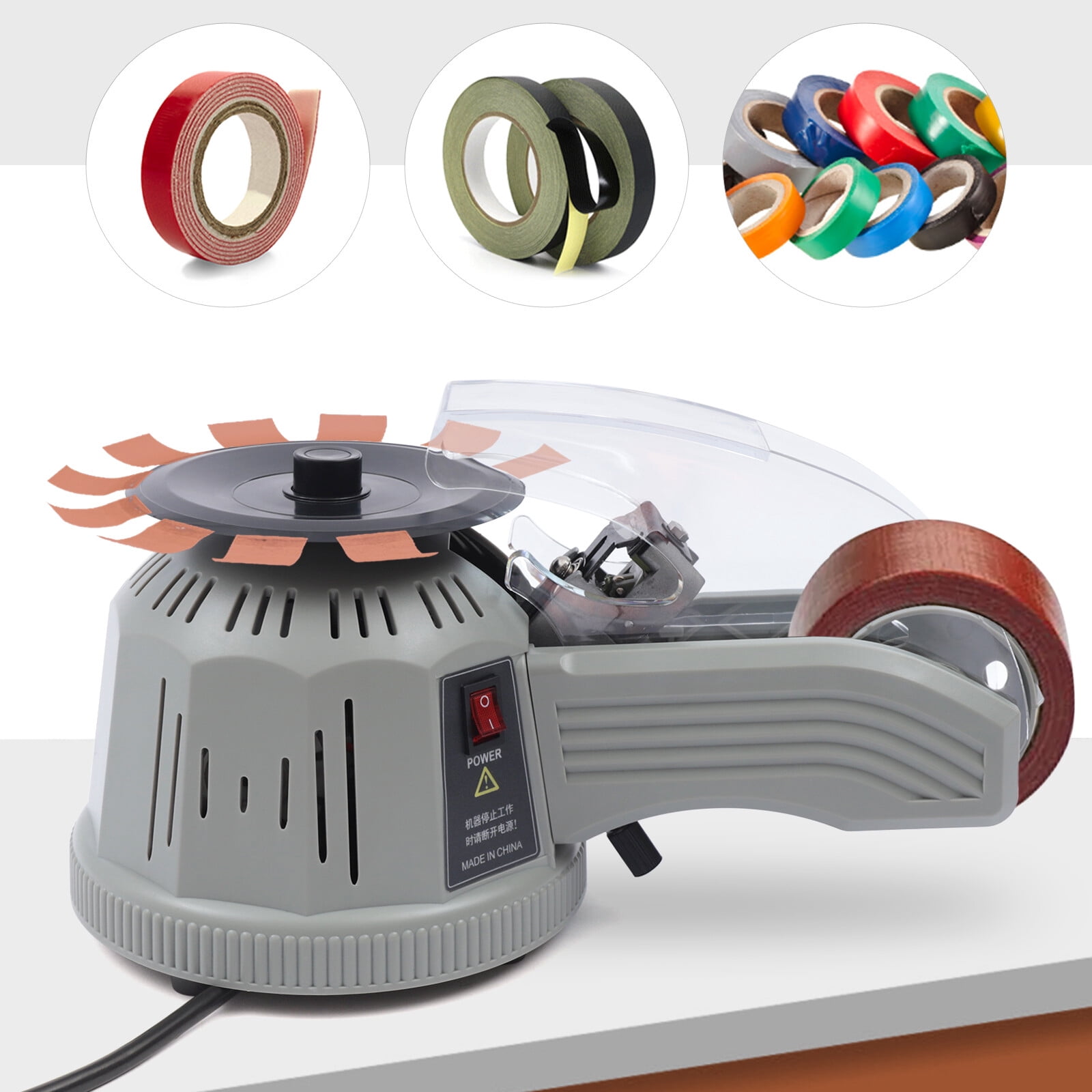 Automatic Tape Dispenser Rotary Disc Tape Cutter Machine Cutting Length 6-60mm