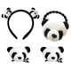thumbnail image 2 of 4 pinzas para el pelo con forma de panda, accesorios atractivos para el pelo con forma de panda., 2 of 7