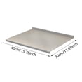 thumbnail image 3 of Stainless Steel Kitchen Cutting Board for Vegetable Preparation and Durable Prep, 3 of 4