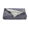 thumbnail image 4 of Splendid Home Rev Gauze Throw Blanket, 50x70, Ivory/Navy, 4 of 4