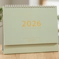 thumbnail image 6 of 2026 Desk Calendar, Small Standing Flip Desk Calendar Double-Sided Design Aesthetic Desk Calendar Inspirational Calendar 2026, Simple Style Flip Calendar 10"*8.5" Desktop Calendar, 6 of 6