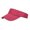 Hot Pink, variant on Sports Sun Visor Hat for Women Men Moisture Wicking Lightable Visor Cap with Adjustable Hook and Loop Closure