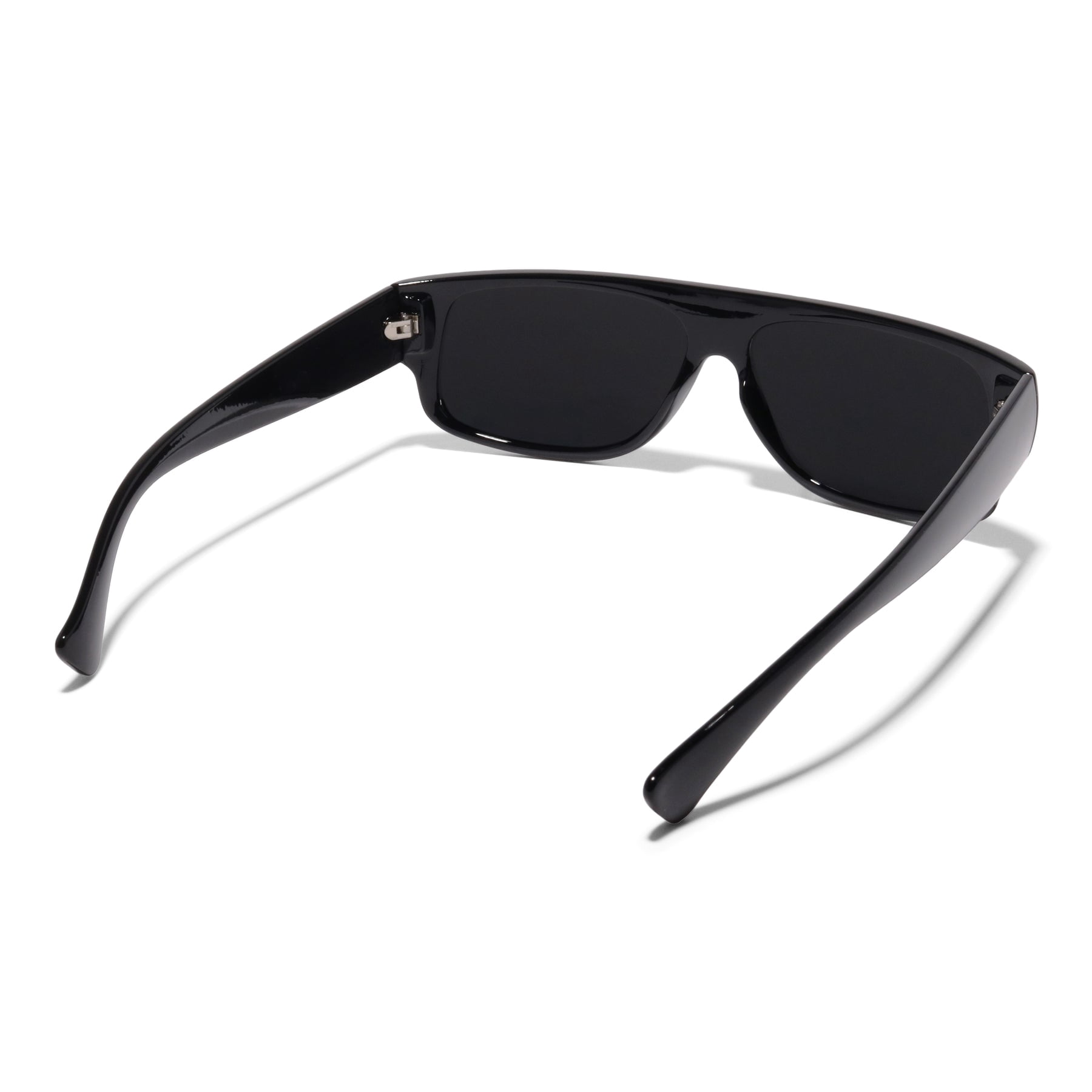 EAZY Super Dark Wraparound Sunglasses – UV400 Protection, Black Fashion Designer Shades for Bright Sunlight