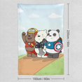Custom We Bare Bears Tapestry wall hanging poster hanging painting