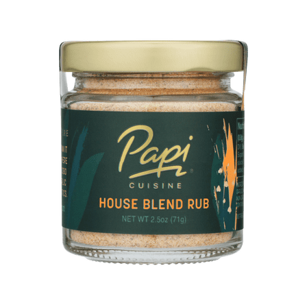 Papi Cuisine House Blend Dry Rub, 2.5 oz Jar