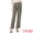 Black Beige, variant on Women's Plaid Trousers Pockets Straight Leg Casual Pant L Brown