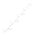 thumbnail image 1 of Estante De Almacenamiento De Ropa Gancho De Toalla De Hierro Tela Blanca Colgador De Almacenamiento De Ropa Que Ahorra Espacio Soporte De Ropa Duradero Para Ropa Toalla De Armario Speravity HA013087-00, 1 of 7
