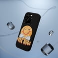 thumbnail image 5 of DistinctInk MagSafe Tough Case for Apple iPhone 15 Pro (6.1" Screen) - Free Hugs - Shockproof Protection, 5 of 6