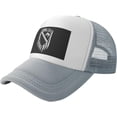 thumbnail image 1 of American Flag US Army 1st Cavalry Mesh Back Trucker Cap Baseball Cap, 1 of 8