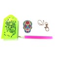 thumbnail image 2 of 5 piezas DIY completo taladro especial en forma de diamante pintura calavera chica bolsa llavero regalo, 2 of 8