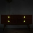 thumbnail image 6 of Dog Fluorescent Drawer Pulls with Screws - Round 4-Pack Glow-in-the-Dark Knobs, Suitable for Cabinets, Wardrobes, and Dressers - Furniture Decor with Dresser Handles, 6 of 6