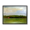 thumbnail image 2 of Stupell Industries Rural Field Red Cabin Landscape Landscape Painting Gray Framed Art Print Wall Art, 2 of 5
