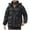 #37-black winter coats for women, variant on Womens Winter Cropped Puffer Jackets Lightweight Quilted Down Jackets Hooded Zip up Short Warm Quilted Puffer Coats Casual Outerwear with Pockets,Puffer Jacket Womens Hooded Dark Gray,S