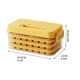 thumbnail image 3 of Rejilla para hielo, bandeja para cubitos de hielo, bandejas para hielo, bandeja para hielo de gran capacidad, bandeja para desmoldar, caja de almacenamiento para hacer hielo en el hogar, 84 compartime, 3 of 6