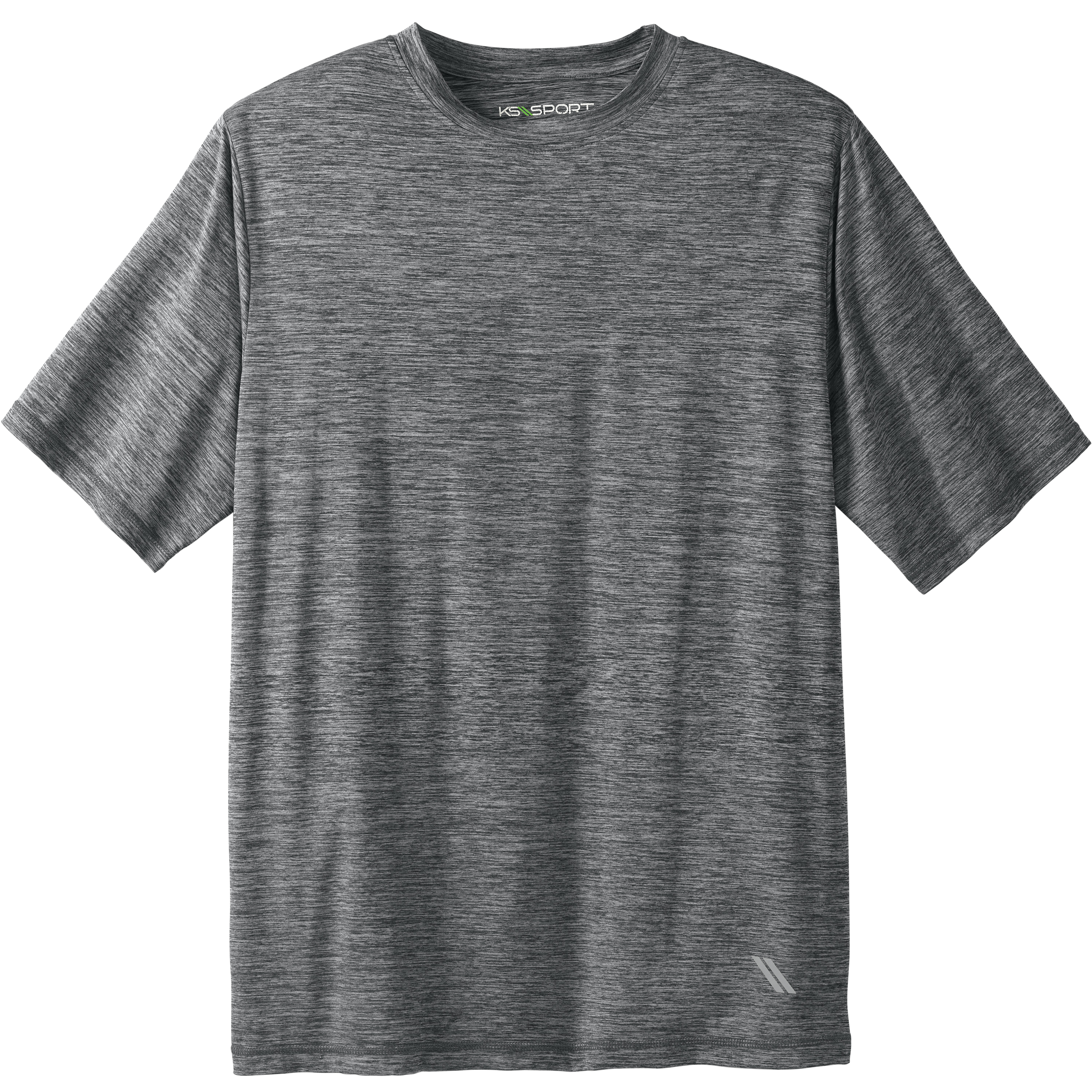 KS Sport by Kingsize Mens Big /& Tall Crewneck Tee Shirt