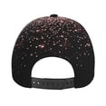 thumbnail image 6 of Daiia Rose Gold Glitter1 print Baseball Cap Men Women Golf Dad Hat Adjustable Original Classic Low Profile Hat Unconstructed Plain Cap, 6 of 9