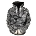 thumbnail image 1 of Sudadera con capucha para hombre, gran oferta, con estampado artístico 3D, cremallera, patrón geométrico abstracto, sudadera Harajuku de manga larga, sudaderas tipo pulóver, 1 of 6
