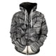 thumbnail image 3 of Venta caliente 3D Impresión de arte Cremallera Sudadera con capucha Hombres Patrón geométrico abstracto Niños Sudadera con capucha Harajuku Sudadera con capucha de manga larga, 3 of 5