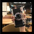 thumbnail image 1 of Emily In Paris-Funda de cuero Retro para cámara 3D, accesorio para IPhone 11, 13, 14 Pro Max, 12 Mini, XS, XR, X, 7, 8 Plus, SE 2020, IPone 13Pro Fivean unisex, 1 of 2