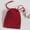 Burgundy, variant on Luxury Brown Velvet Jewelry Pouches with Drawstring, 2 x 2.5 in, 25-Pack, Soft Gift Bags for Jewelry Storage