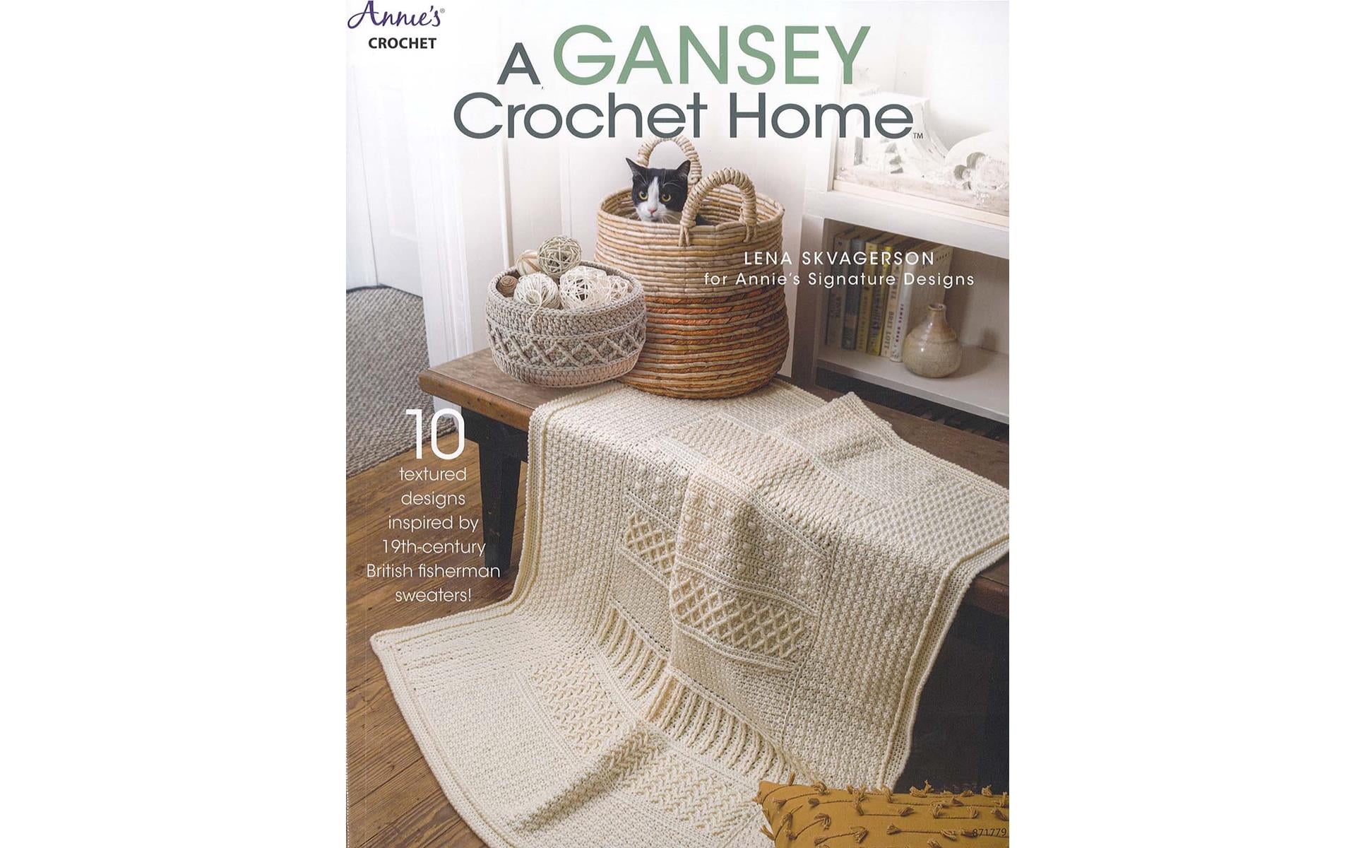Annie's A Gansey Crochet Home Bk