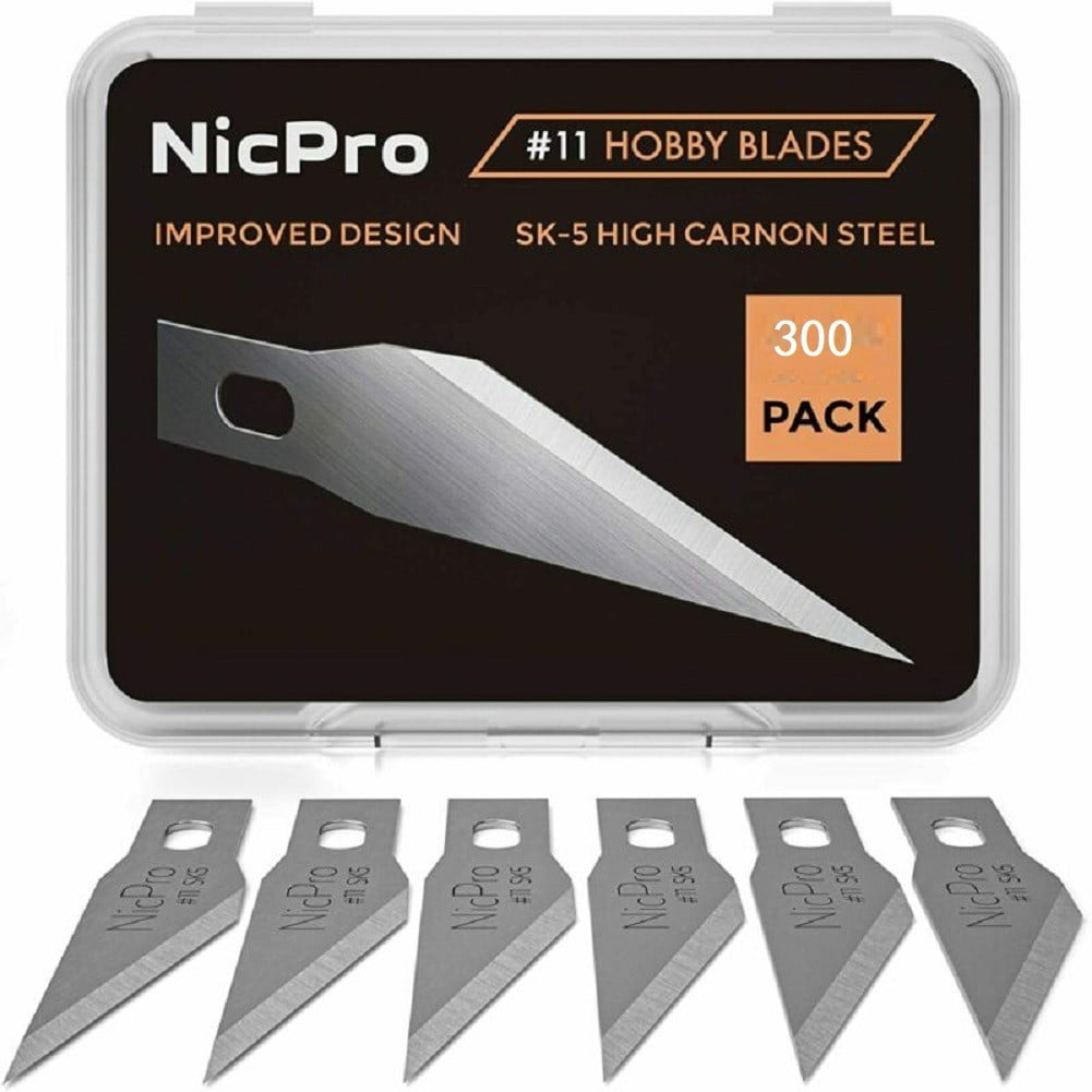 11# Blades 300PCS Blades Craft For X-acto Exacto Tool Graver Multi Tool 