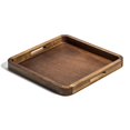 thumbnail image 1 of Bandeja de servir Kalmar Home cuadrada de madera de acacia, 35 x 35 x 5 cm, 1 of 4