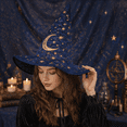 thumbnail image 4 of Textilo Funny Witch Hat Halloween Hat Skull Hats Cosplay Party Accessory For Adults Halloween Cap, 4 of 4