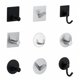 thumbnail image 3 of Toallero de acero inoxidable para colgar en la pared, accesorios de baño, organizador de almacenamiento de cocina, colgador de bolsas, 1 ud., 3 of 4