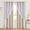 Beige, variant on Layered Curtains Blackout and Sheer Curtains with Tiebacks Grommet Top Window Curtain Panels for Living Room, Girls Bedroom, Nursery, 52" x 84", Rose Blush, 2 Pieces