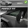 WENXUAN For Teslaa Cybertruck 2023 2024 Side Rearview Mirror Cover Caps
