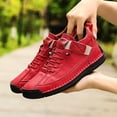 thumbnail image 6 of NOKIO Women's Cushioned Sneakers Lightweight Wide Width L𝗈afers Soft High Top Sport Shoes Breathable Non-S𝗅ip Athlet𝗂c Shoes for Back to College, 6 of 8