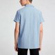 thumbnail image 4 of Camisa de Manga Corta de Cuello Redondo de Color Sólido de los Niños Casual Cómodo Cardigan Top para Adultos, 4 of 7