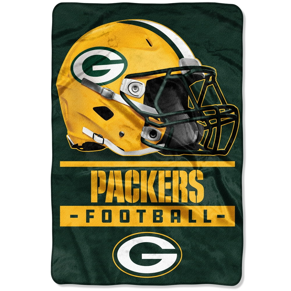NFL Green Bay Packers Sideline Oversized Micro Raschel 62" x 90" Throw