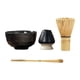 thumbnail image 2 of 4x juego de batidores de Matcha, herramientas de tazón de Matcha, práctico soporte para batidor de cuchara, Kits de Matcha para preparación de té, Cuenco negro, 2 of 9