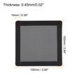 thumbnail image 2 of Uxcell 3PCS PC Dust Filter, 100x100mm Magnetic Frame PVC Computer Case Cooler Dustproof Mesh Cover Fan Grills Black, 2 of 4