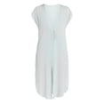 thumbnail image 4 of Time and Tru Women's Tie Front Coverup, Size S/M, Sage Dust, 4 of 4