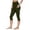 Army Green, variant on Tqcoqu Capri Leggings for Women with Pockets High Waisted Capris Stretch for Casual Yoga Pants Workout,Army Green,Women's S-XXXL