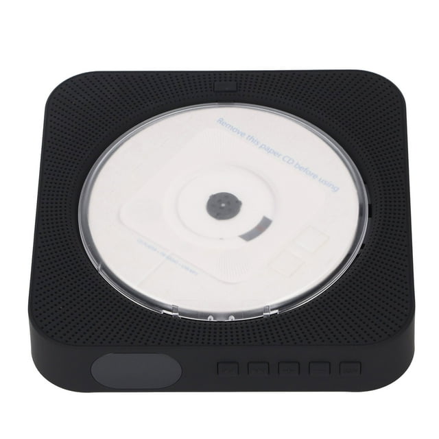 Reproductor de CD Portátil Con Altavoz Estéreo, Reproductor de CD USB Personal, Reproductor de Discos de 2 Modos Con Pantalla Lcd, Soporte de Pared