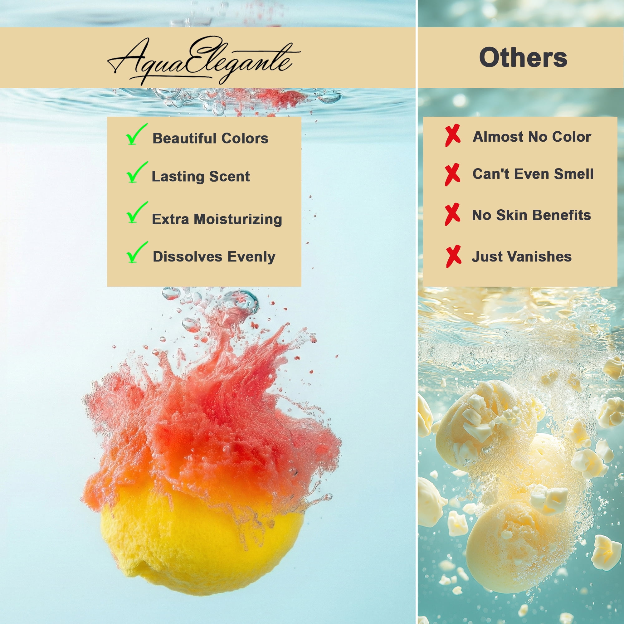 Aqua Elegante Flower Bath Bombs Gift Set - 12 Large Bathbombs For Women With Natural Shea Butter