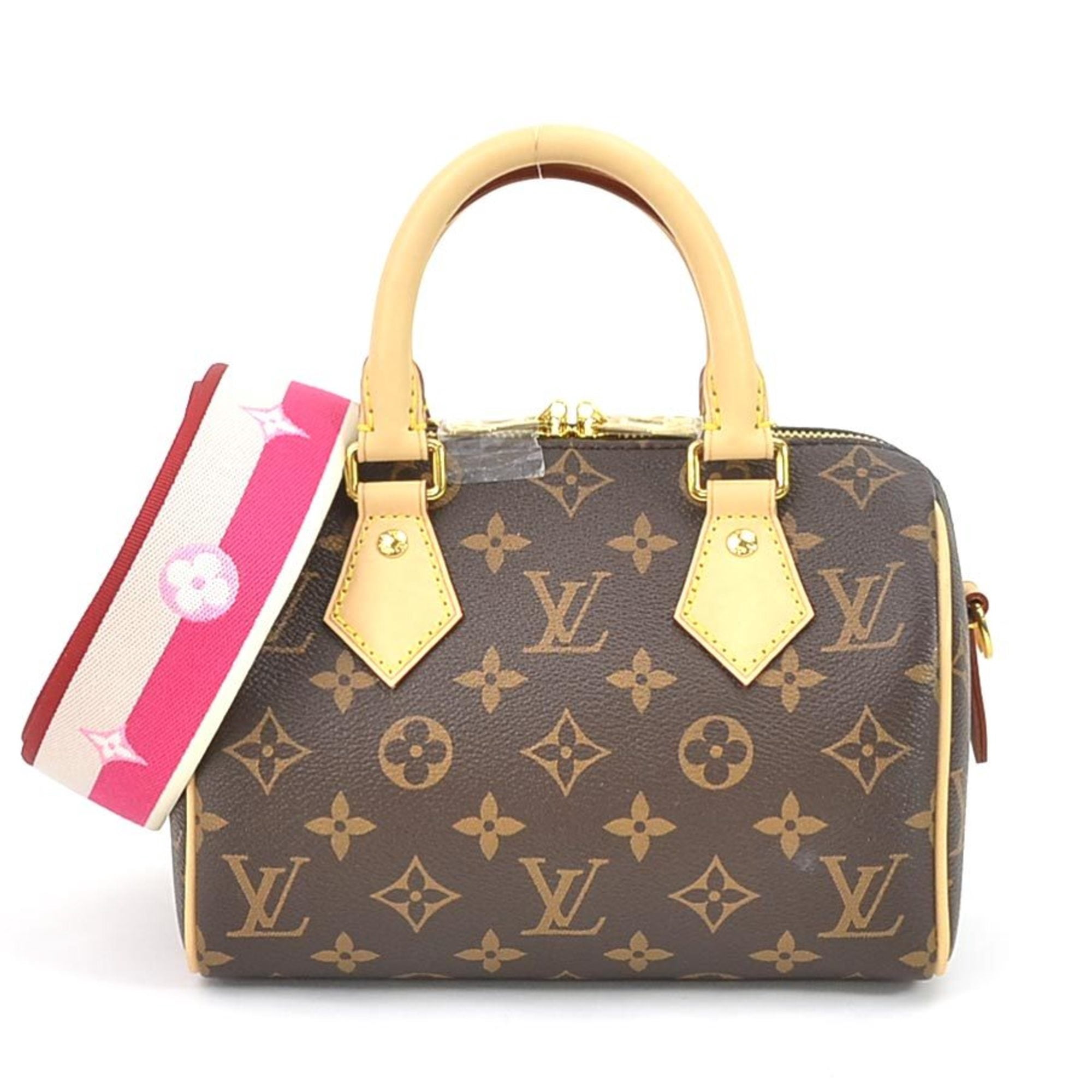 used Pre-owned Louis Vuitton Louis Vuitton Handbag Crossbody Shoulder Bag Monogram Speedy Bandouliere 20 Canvas Brown M45948 (Like New), Women's, Size