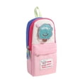 thumbnail image 2 of Cute Pencil Case For Kids Large Capacity Standing Pen Pouch With Multiple Pockets Portable Pencil Bag For School Students Girls Boys, 2 of 6