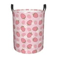 thumbnail image 2 of Goofa Strawberries Printed Circular Hamper,Laundry Basket with Handles,Storage Baskets Foldable,Large Capacity Laundry Hamper-Medium, 2 of 8
